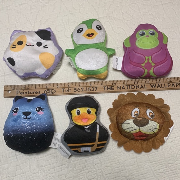 18 Food/Animal Printed Fabric Plushies - Picture 7 of 9